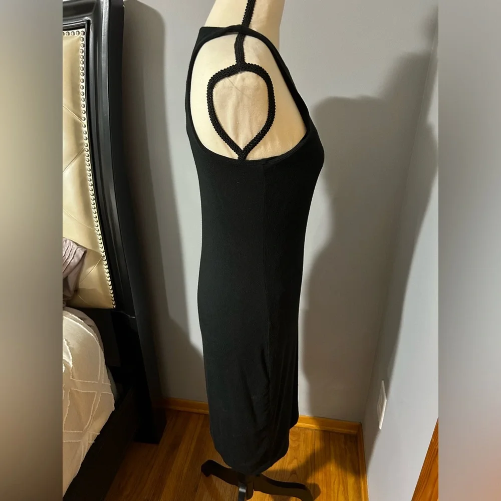 J. Crew FormKnit high-neck cutaway dress